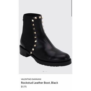 VALENTINO rockstud chelsea boot